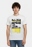 T-shirt manches courtes regular blanc coton