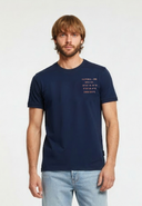 BARK Regular Fit Cotton Short-Sleeve T-Shirt - Navy