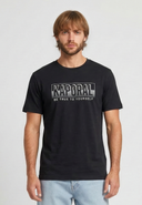 T-shirt manches courtes regular noir coton