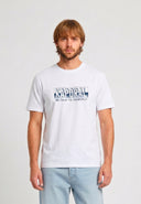T-shirt manches courtes regular blanc coton BAZZI