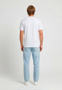 T-shirt manches courtes regular blanc coton BAZZI