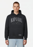 BENJY Regular Fit Cotton-Polyester Hoodie - Black