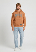 BENJY Regular Fit Cotton-Polyester Hoodie - Copper