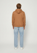 Sweat à capuche regular cuivre coton polyester BENJY