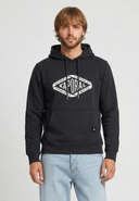 BENNI Regular Fit Cotton-Polyester Hoodie - Black