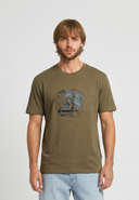 BOA Regular Fit Cotton Short-Sleeve T-Shirt - Khaki