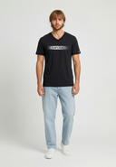 BRAD Slim Fit Stretch Cotton Short-Sleeve T-Shirt - White