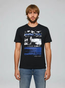 DOCK Regular Fit Cotton Short-Sleeve T-Shirt - Black
