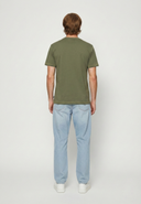 T-shirt manches courtes regular khaki coton