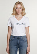 ENDA Slim Fit Stretch Cotton Short-Sleeve T-Shirt - White