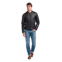 ENZO Leather Jacket - Black