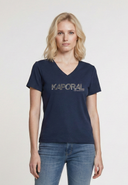 FRANK Slim Fit Stretch Cotton Short-Sleeve T-Shirt - Navy