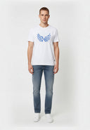 T-shirt manches courtes regular blanc coton