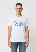 T-shirt manches courtes regular blanc coton