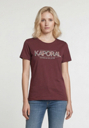 T-shirt bordeaux en coton JALL