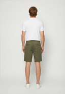 Short regular khaki molleton coton polyester KASIUS