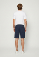 Short regular bleu marine molleton coton polyester KASIUS