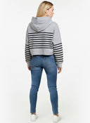 KAT Regular Fit Cotton Hoodie - Gray