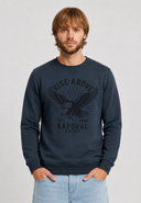 Sweat col rond bleu marine KIEL