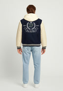 Veste bleu marine en laine KIGOMA