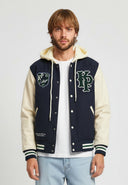 Veste bleu marine en laine KIGOMA