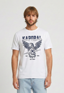 T-shirt blanc en coton KOLDING