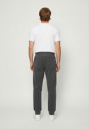 Jogging regular noir molleton coton polyester