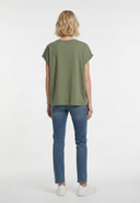 T-shirt kaki en coton KOPY