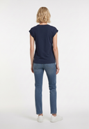 T-shirt bleu marine en coton KOPY