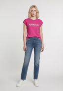 T-shirt rose en coton KOPY
