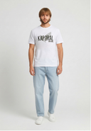 KOREO Regular Fit Cotton Short-Sleeve T-Shirt - White