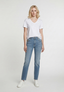 Jean bleu clair en coton KORI