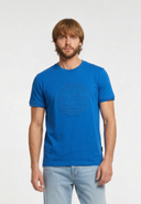 KRAFT Regular Fit Cotton Short-Sleeve T-Shirt - Electric Blue