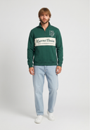 Sweat zippé vert KUCHAN