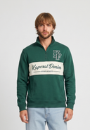Sweat zippé vert KUCHAN