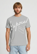 T-shirt manches courtes regular gris coton