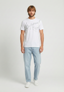 T-shirt manches courtes regular blanc coton