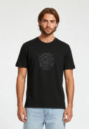 T-shirt manches courtes regular noir coton