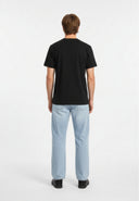 KULUM Regular Fit Cotton Short-Sleeve T-Shirt - Black