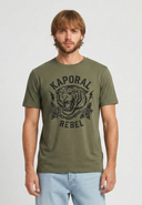 KULUM Regular Fit Cotton Short-Sleeve T-Shirt - Khaki