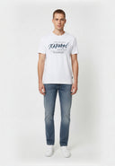 T-shirt manches courtes regular blanc coton