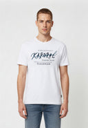 T-shirt manches courtes regular blanc coton