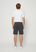 Short regular noir molleton coton polyester