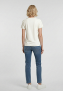 T-shirt crème en coton KYM