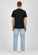 T-shirt manches courtes regular noir coton