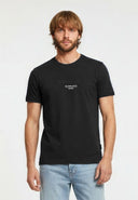 NIRAJ Regular Fit Cotton Short-Sleeve T-Shirt - Black