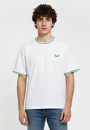 T-shirt manches courtes regular blanc coton