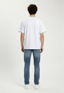 T-shirt manches courtes regular blanc coton