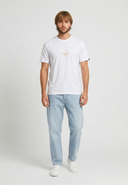 NIRAJ Regular Fit Cotton Short-Sleeve T-Shirt - White