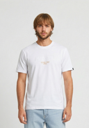 NIRAJ Regular Fit Cotton Short-Sleeve T-Shirt - White